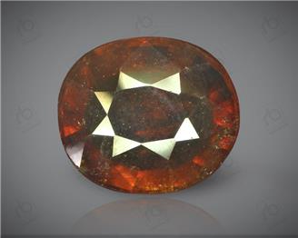 Natural Hessonite Garnet (Gomed) Certified  9.9 Cts ( 1226 )